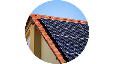 Image d'un panneau solaire à composer