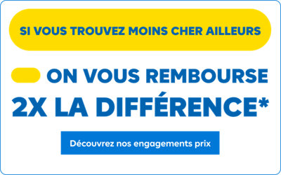 On vous rembourse 2x la différence