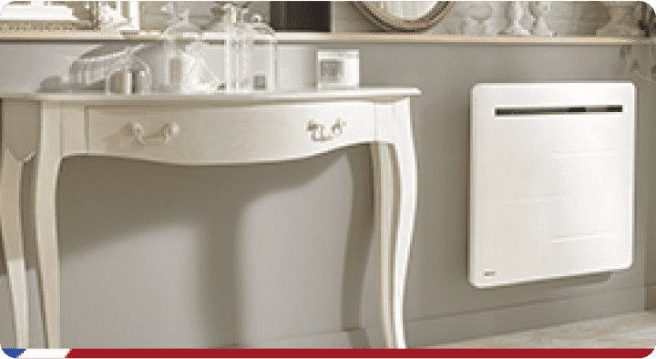 Radiateur électrique Double Coeur De Chauffe Noirot Fusion Ii 1500w