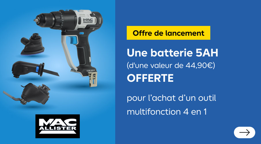 Offre Lancement Gamme MAC ALLISTER