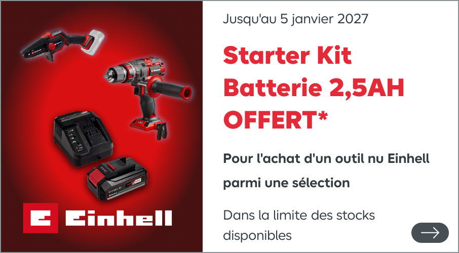 Batterie offert