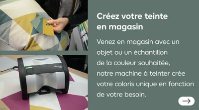 Créez votre teinte en magasin