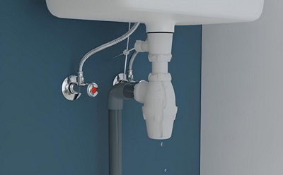 Fuite sur le siphon d'un lavabo