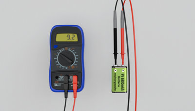 Placement des pointes de mesure