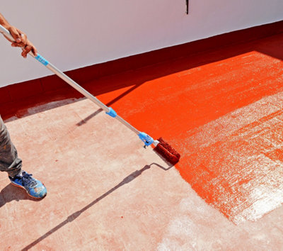 Peinture pour sols extérieurs en béton