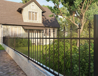 Clôture en fer forgé​