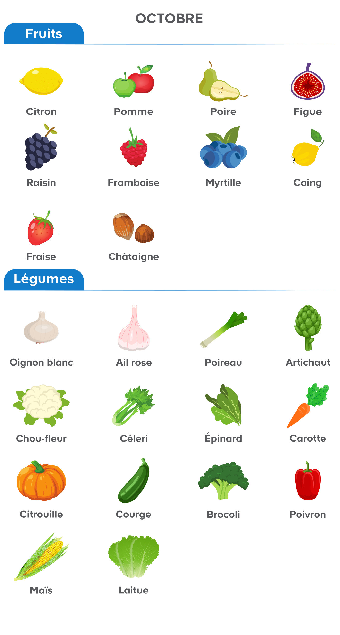 Fruits légumes