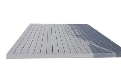 La terrasse pour abri de jardin