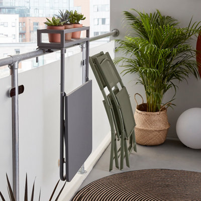 Balcon et petite terrasse