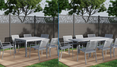 Grande terrasse et jardin