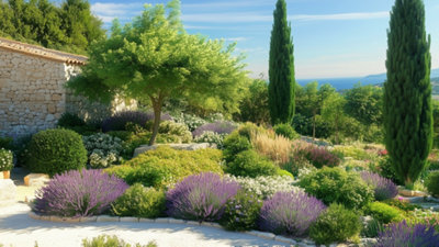 Le jardin de bord de mer