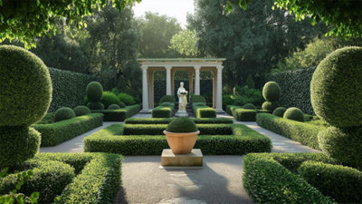 Le jardin à la française