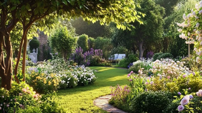 Le jardin à l’anglaise ou jardin rural