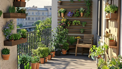Le jardin de balcon