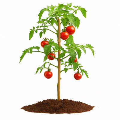 Un plan de tomate