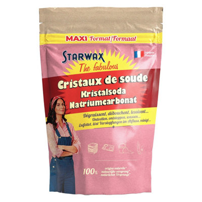 Un paquet de cristaux de soude