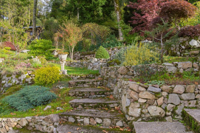 Pour réussir l’aménagement d’un jardin en pente