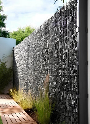 Mur en gabions