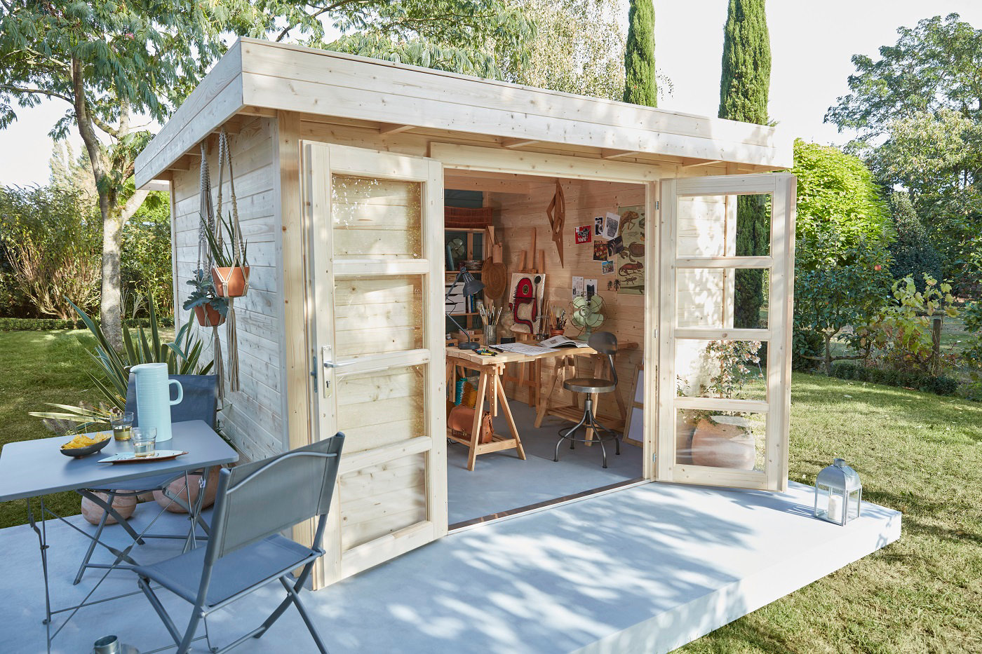 Installer un abri de jardin