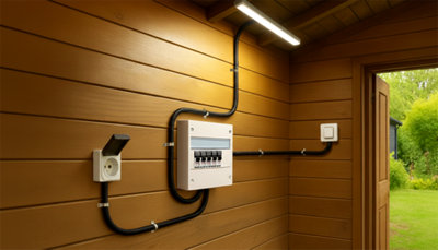 Installation de l'électricité