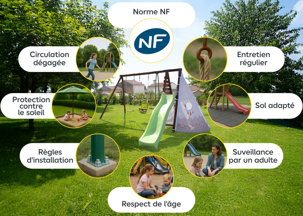 Portique avec ensemble des critères à prendre en compte