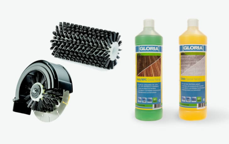 Les brosses et accessoires