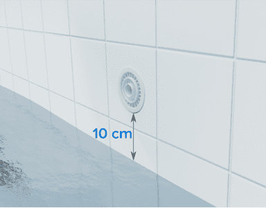 Abaisser le niveau d’eau