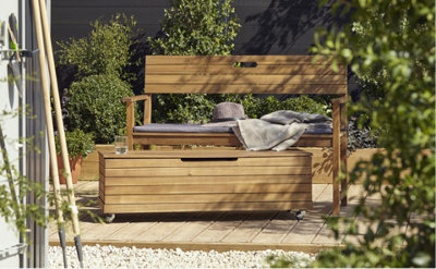 Banc et coffre de jardin Denia