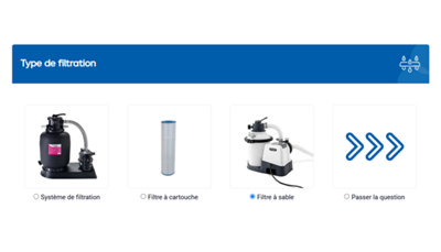 Choisir son type de filtration
