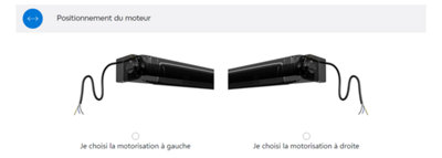 La position du moteur