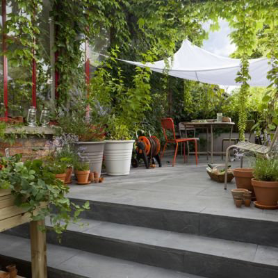 L’entretien d’une terrasse en dalles