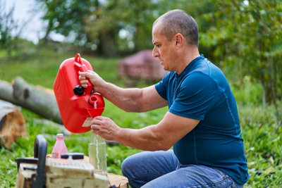 Le plus simple étant d’utiliser un bidon
