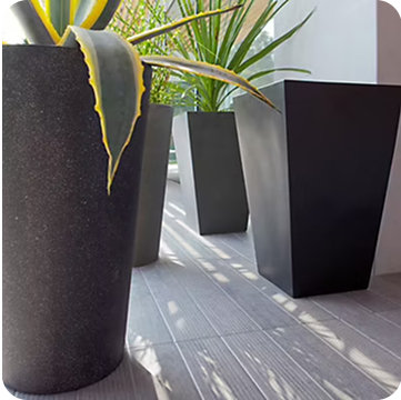 ferm plant box small Ferm Living | Plant Box Black | Plant Box Stand