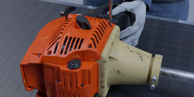 Retrait de la protection du moteur