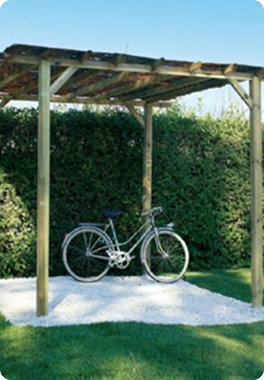 Pergola bois