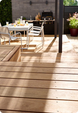 image de Lame de terrasse bois