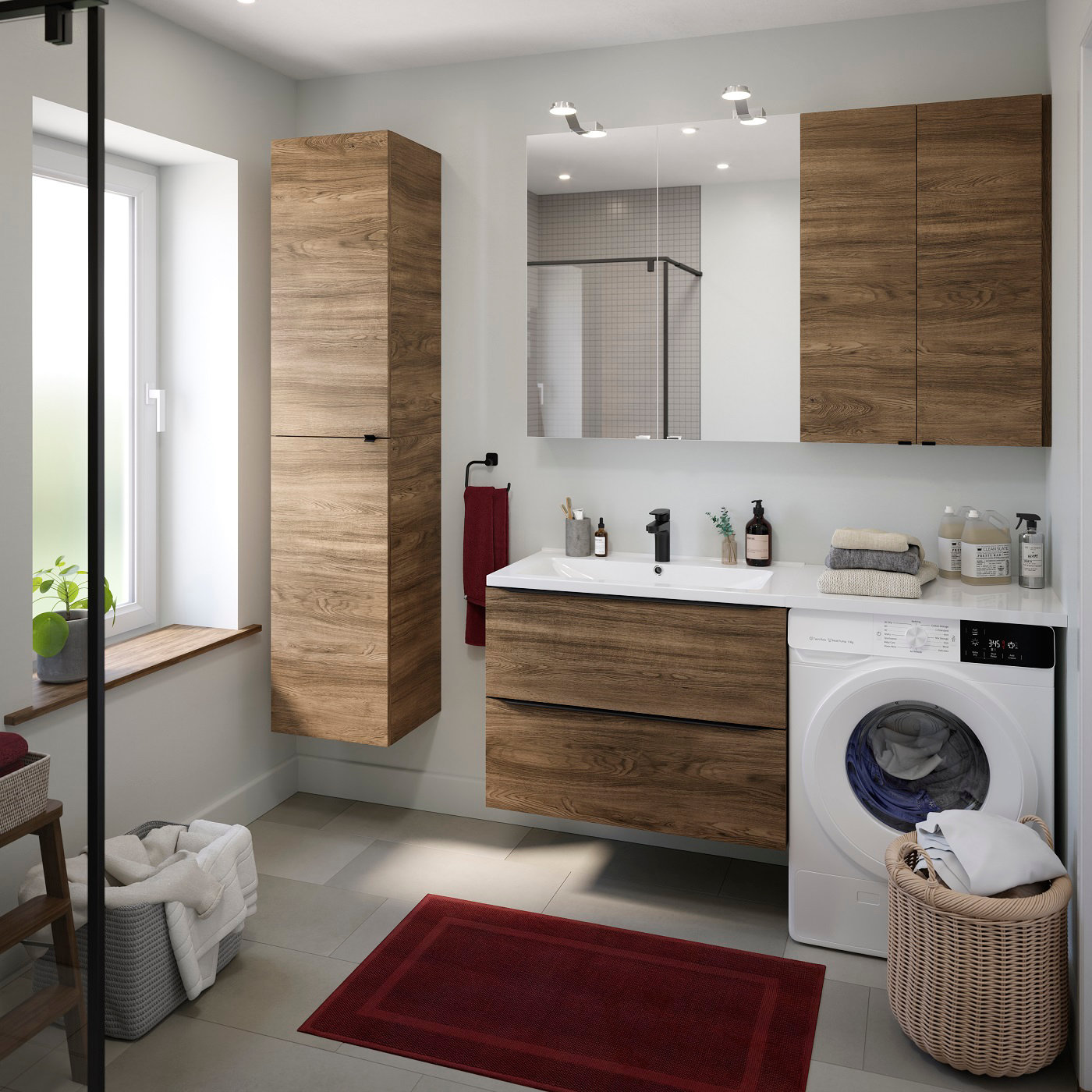 Agencer une salle de bains