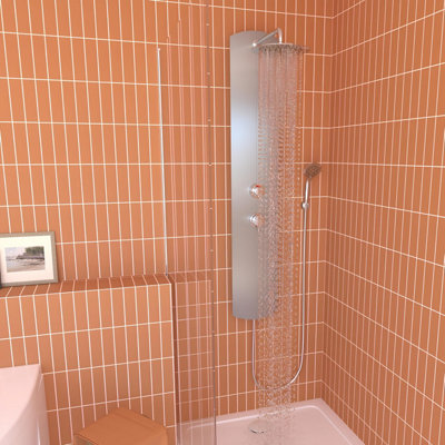 Colonne de douche en aluminium