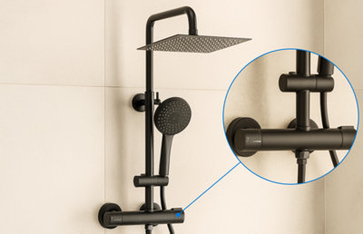 Colonne de douche thermostatique