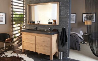 Meuble double vasque moderne