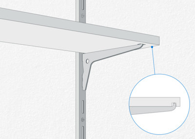 Zoom sur la fixation de la planche