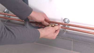 Installation des raccords