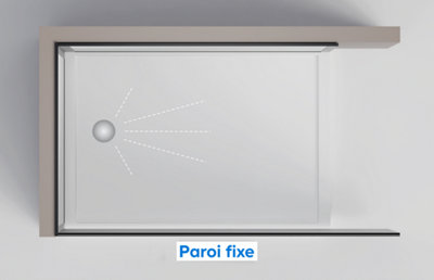 Illustration d'une paroi fixe