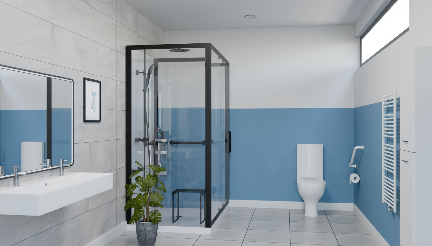 salle de bain pmr