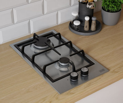 Table à gaz avec 2 feux