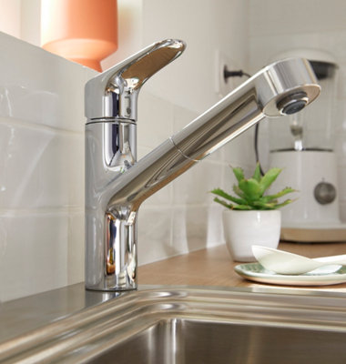 Robinet inox cuisine bas