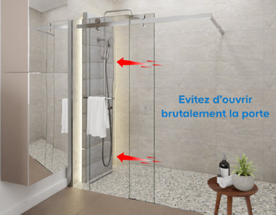 Lot De 4 Roulettes Pour Cabine De Douche, Roulettes Pour Porte Coulissante Roulettes Pour Cabine De Douche 25 Mm Accessoires De Salle De Bain 87820419