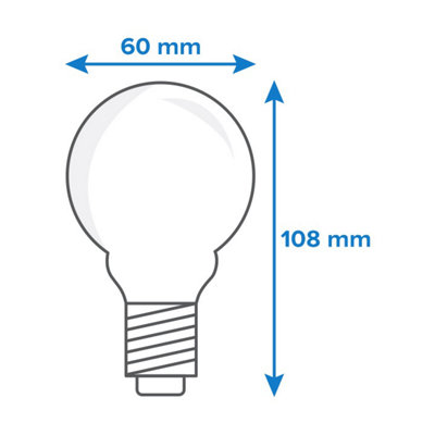 Dimensions de l’ampoule