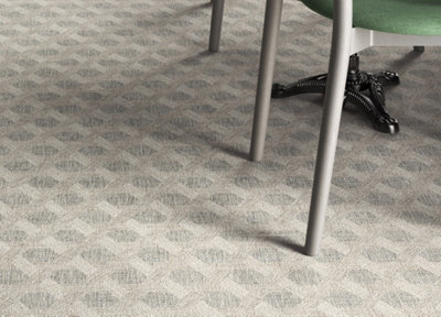 Zoom sur un carrelage à motif