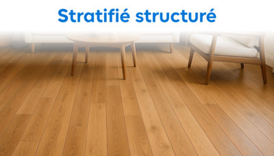 Illustration d'un stratifié d'aspect lisse